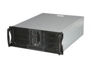 CHENBRO RM41300 F Black Silver 4U Rackmount Open Bay Chassis