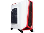 Corsair Carbide Series CC 9011083 WW White Red SPEC ALPHA Mid Tower Gaming Case