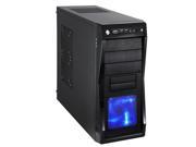 Rosewill Computer Case ATX Mid Tower Black Gaming Three Included Fans Two Extra Side Fans Supported CHALLENGER