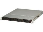 SUPERMICRO CSE 813MTQ R400CB Black 1U Rackmount Server Case