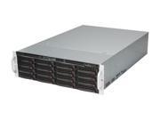 SUPERMICRO SuperChassis CSE 836E16 R1200B Black 3U Rackmount Server Case