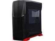 SilverStone SST RVX01BR W Black Red Computer Case