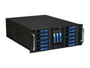 iStarUSA D 410 B15SA Blue 4U Rackmount Server Case