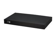 iStarUSA D 118 ITX DT Black 1U Compact Server Desktop mini ITX Chassis