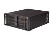 iStarUSA D406 DE8BK Black 4U Rackmount Compact Stylish Server Case