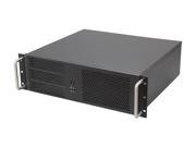 iStarUSA D 314 MATX Black 3U Rackmount Compact Server Case