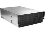 iStarUSA EX4M24 60S2UP8 4U Rackmount 4U 24 Bay Storage Server Rackmount Chassis with 600W Redundant Power Supply
