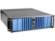 iStarUSA D 300LSEA 60S2UP8 Color of Front Bezel Blue Color of Main Chassis Black 3U Rackmount 3U High Performance Rackmount Chassis with 600W Redundant Power