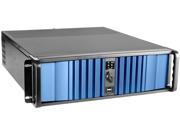 iStarUSA D 300LSEA 75S2UP8G Color of Front Bezel Blue Color of Main Chassis Black 3U Rackmount 3U High Performance Rackmount Chassis with 750W Redundant Power