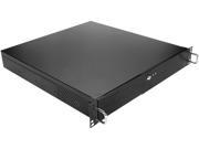 iStarUSA DN 105T 15FX1 Black 1.5U Rackmount Compact 5.25 Bay microATX Chassis with 150W Power Supply