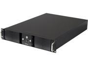Athena Power RM DD2U24E608 Black 2U Rackmount Server Case