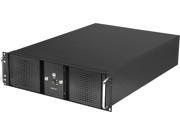 Athena Power RM DD3U36E608 Black 3U Rackmount Server Case