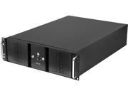 Athena Power RM DD3U36E808 Black 3U Rackmount Server Case