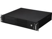 Athena Power RM 2U200HR65U2 Black 2U Rackmount Server Case
