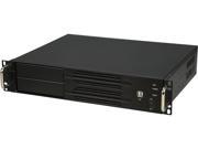Athena Power RM 2U200HRR55U2 Black 2U Rackmount Server Case