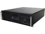 Athena Power RM 3UWIN525P708 Black 3U Rackmount Server Case