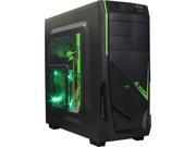 DIYPC Ranger R8 G Black Green Computer Case