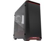 Phanteks Eclipse P400 PH EC416PTG_BR Black Red Tempered Glass Steel ATX Mid Tower Computer Case