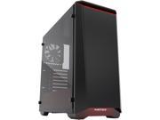 Phanteks Eclipse P400S PH EC416PSTG_BR Silent Edition Black Red Tempered Glass Steel ATX Mid Tower Computer Case