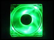 APEVIA CF4SL UGN 4 x Green Lights LED UV Green LED Case Fan