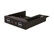 SILVERSTONE SST FP32B E Front 4 x USB3.0 Port and HD Audio Ports Black
