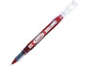 Pentel SD98B Finito Porous Point Pen 0.4 mm Extra Fine Red Silver Barrel Red Ink 12 Dozen