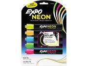 Neon Dry Erase Marker Bullet Tip Assorted 5 Per Set
