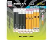 2 Mechanical Pencil 14 Yellow 14 Black 28 Pack
