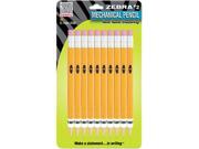 2 Mechanical Pencil 0.7 Mm Yellow 10 Pack