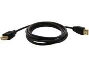 Filemate 6 ft USB 2.0 Extension Cable Black 3FMLDU2EXT6 BK