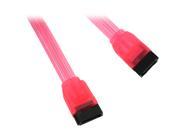 Link Depot SATA L1.0 UVR 39 UV Red Latch Serial ATA Cable