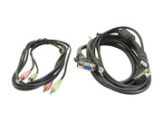 BELKIN 6 ft. OmniView KVM Cables for SOHO Series with Audio, USB