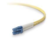 Belkin F2F802LL 03M Fiber Optic Cable; Singlemode LC LC Duplex 8.3 125