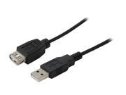 Coboc U2 AM AF 1.5 BK 1.5 ft. USB Type A to Type A Cable