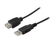 Coboc U2 AM AF 3 BK 3 ft. USB Type A to Type A Cable