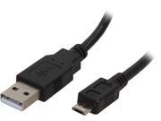 Coboc U2 AM MICROB5M 6 BK 6 ft. USB Type A to Type Micro B 5 Pin Cable
