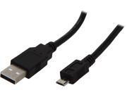 Coboc U2 AM MICROB5M 10 BK 10 ft. USB Type A to Type Micro B 5 Pin Cable