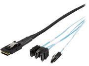 Coboc Model SFF8087 4SATA 0.5M 1.64 ft. Mini Displayport Cable AWG 30