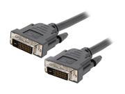 Coboc DVID MM 3 BK Black 3 ft. Dual Link DVI D 24 1 Male to Male M M DVI D Cable AWG 30
