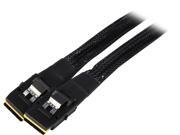 Coboc Model SFF8087 MM 0.5M 1.64 ft. USB Type A to Type Mini B 5 pin Cable