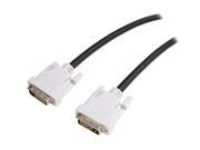 Rosewill RCW 401 Black 6 ft. DVI male to DVI male Digital DVI D Dual link cable