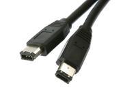 Rosewill RC 6 1394 6M 6M BK 6 ft. IEEE 1394 Cable