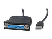 Rosewill Model RCW 615 6 ft. USB to Serial Adapter DB25