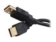 Rosewill RCAB 11015 15 ft. USB2.0 A Male to A Male Cable Gold Plated Black