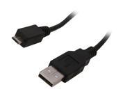 Rosewill RCAB 11017 3 ft. USB 2.0 A Male to Micro B Male Cable 5 Pin Black