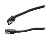 Rosewill RCAB 11036 36 SATA III Black Flat Cable w Locking Latch Supports 6 Gbps 3 Gbps and 1.5 Gbps Transfer Rate