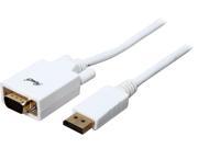 Rosewill RCDC 14013 3 ft. 28AWG DisplayPort to VGA cable