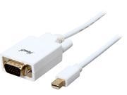 Rosewill RCDC 14021 3 ft. White 32AWG Mini DisplayPort to VGA cable