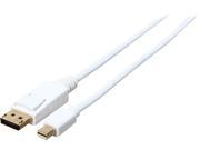 Rosewill Model RCDC 14026 6 ft. White 32AWG Mini DisplayPort to Display cable