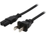 Rosewill Model RCPC 14016 3 ft. 18AWG 3 Slot AC Power Cord Cable for Laptop Notebook C7 1 15P Black